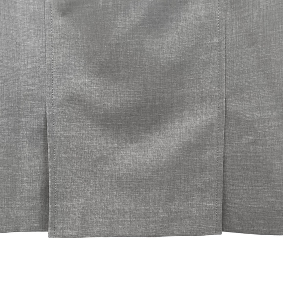 Kasper | Heather Gray Career Business Pencil Skirt 2P - Picture 8 of 17